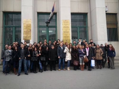 Studenti FIMEK-a  na praksi u Ministarstvu finansija