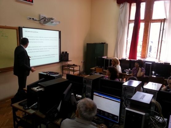 Program stalnog stručnog usavr&scaron;avanja nastavnika srednjih &scaron;kola - &bdquo;Moodle servis za E-učenje"