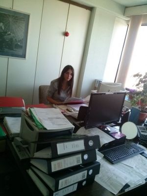 Milana Damjanović - studentkinja IV godine,  Poslovna ekonomija i finansije,  PD ELEKTROVOJVODINA